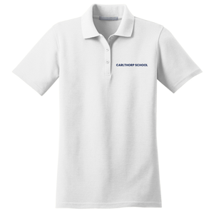 Girls Fitted Knit Polo Carlthorp School
