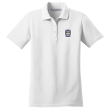 Load image into Gallery viewer, Girls Fitted Knit Polo w/ OLPH Embroidered Logo Grades PS-8
