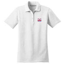 Load image into Gallery viewer, Girls Fitted Knit Polo w/ Maranatha Fiberlok Logo
