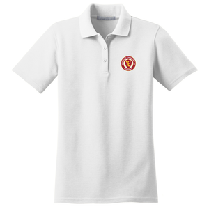 Girls Fitted Knit Polo w/Valley Christian Cerritos Fiberlock Logo