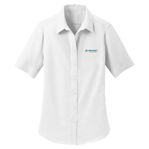 Women's Fitted Oxford Shirt w/Minaret logo