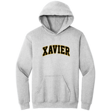 Load image into Gallery viewer, Hooded Sweatshirt w/ Xavier Tackle Twill Embroidered Logo Grades 9-12
