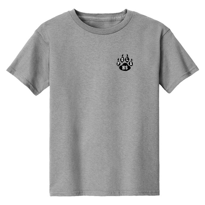 Cotton PE Shirt w/POLA Heatseal Logo Grades 9-12