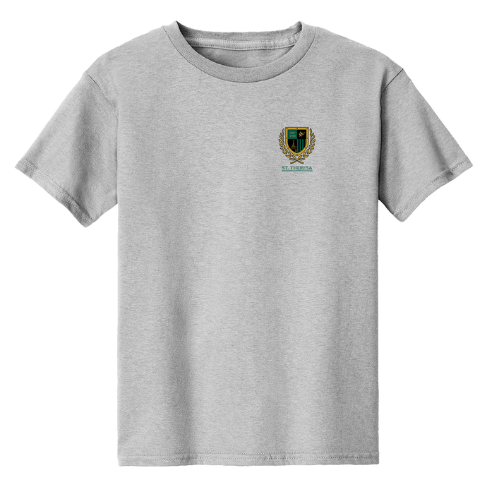 Cotton PE Shirt w/ St. Theresa Heatseal Logo Grades K-8