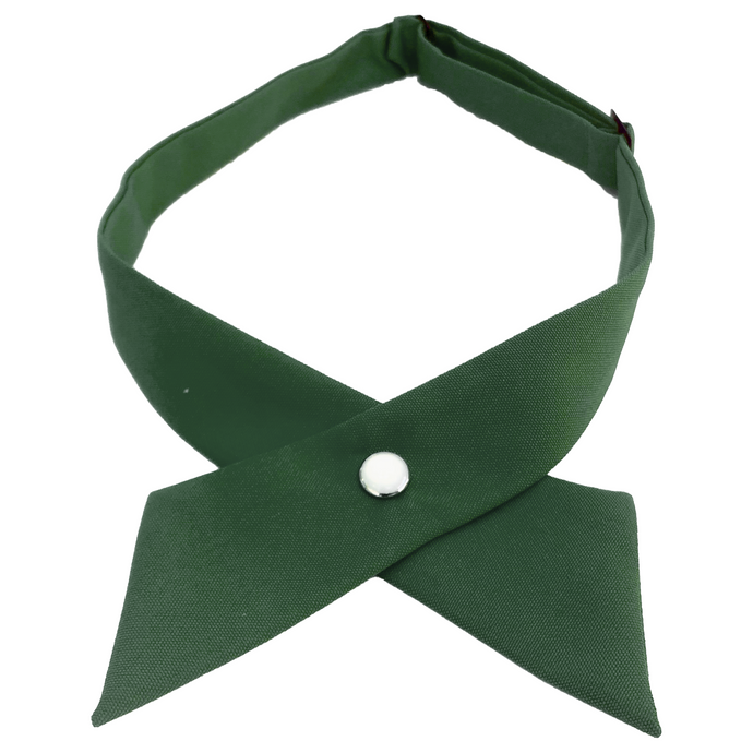 Girls Green Cross Tie Mandatory For Mass Grades K-8