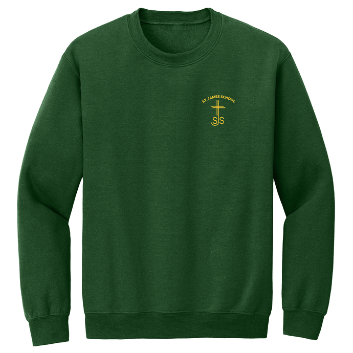 Crewneck Sweatshirt w/ St. James logo