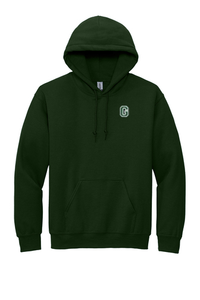 Green Hooded Sweatshirt w/ Garces Heatseal Logo Grades 9-12