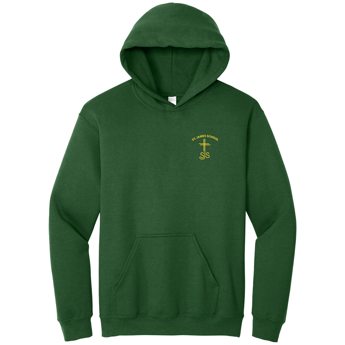 Hooded Sweatshirt w/ St. James logo