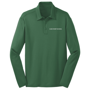 Basic Long Sleeve Knit Polo Carlthorp School