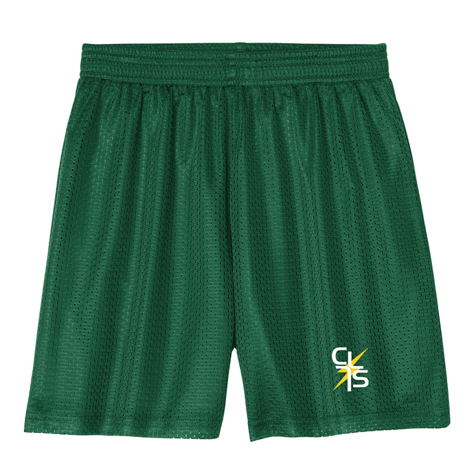 PE Mesh Short w/ Christ Lutheran Heatseal Logo Grades 5-8
