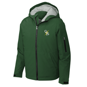 Nylon Jacket w/ Christ Lutheran Embroidered Logo Grades K-8