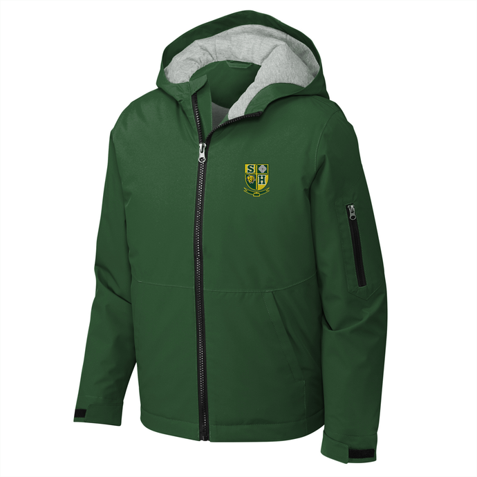 Nylon Jacket w/ St. Hilary Embroidered Logo Grades TK-8
