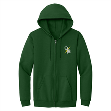 Load image into Gallery viewer, Zip Hood Sweatshirt w/ Christ Lutheran Embroidered Logo Grades K-8
