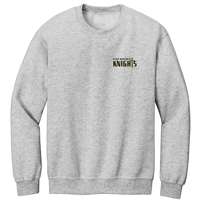 Crewneck Sweatshirt w/ Bishop Embroidered Small Logo Grades 9-12