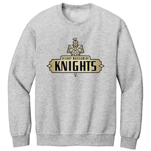 Load image into Gallery viewer, Crew Sweatshirt w/Bishop Large Heatseal Logo Grades 9-12
