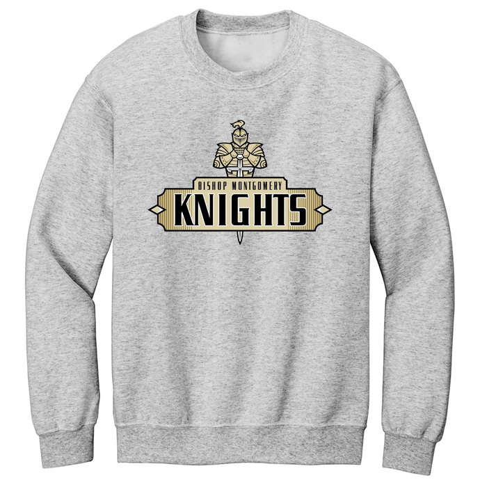 Crew Sweatshirt w/Bishop Large Heatseal Logo Grades 9-12