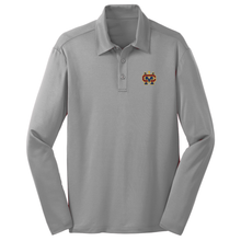 Load image into Gallery viewer, Basic Long Sleeve Knit Polo w/ Cantwell Sacred Heart Embroidered Logo Grades 9-12
