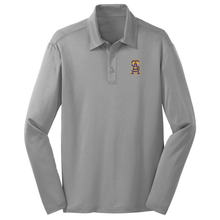 Load image into Gallery viewer, Long Sleeve Knit Polo w/ St. Anthony Parish School logo Grades Tk-8
