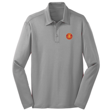 Load image into Gallery viewer, Basic Long Sleeve Knit Polo w/ Southland Heatseal Logo Grades K-6

