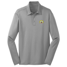 Load image into Gallery viewer, Basic Long Sleeve Knit Polo w/ The Academy Preschool Fiberlok Logo
