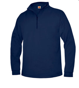 1/4 Zip Sweatshirt w/ American Martyr Heatseal Logo Grades TK-8