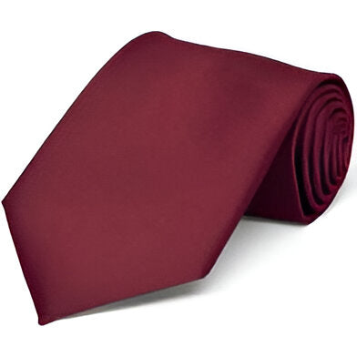 Boys Solid Cardinal St. Philomena Tie Mandatory for Mass Grades TK-8