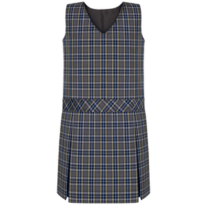 Girls Holy Family School Plaid Jumper Grades K-5