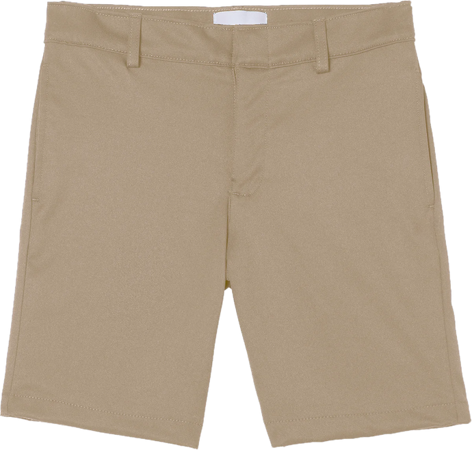 Khaki Boys Flat Front Twill Shorts