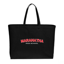 Load image into Gallery viewer, Large Tote Bag w/ Maranatha High School Logo
