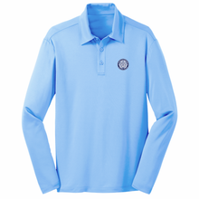 Load image into Gallery viewer, Boys Long Sleeve Knit Polo w/ St. Bede School Fiberlok Logo
