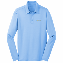 Load image into Gallery viewer, Basic Long Sleeve Knit Polo w/ Minaret Embroidered Logo Grades PS-8
