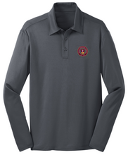 Load image into Gallery viewer, Basic Long Sleeve Knit Polo w/ Valley Christian Cerritos Fiberlok Logo
