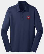 Load image into Gallery viewer, Basic Long Sleeve Knit Polo w/ Valley Christian Cerritos Fiberlok Logo
