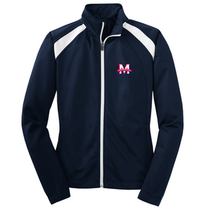 Womens Fitted Track Jacket w/ Maranatha Fiberlok Logo