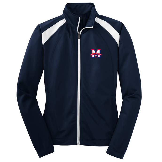 Womens Fitted Track Jacket w/ Maranatha Fiberlok Logo