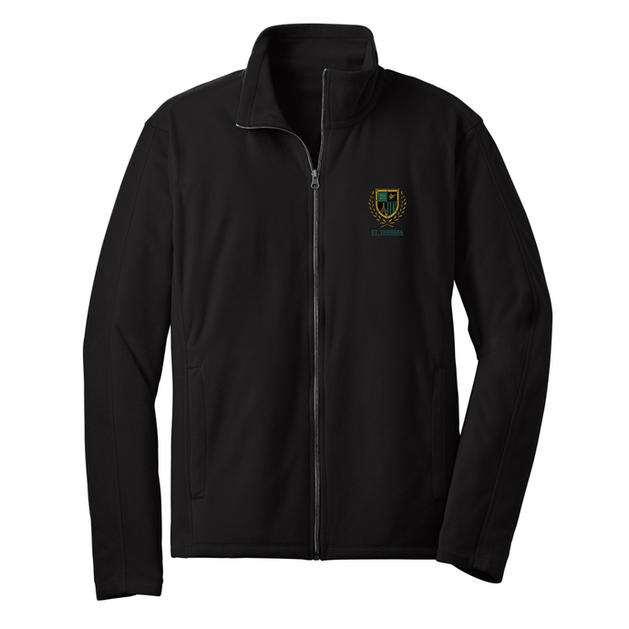 Full Zip Polar Fleece w/ St.Theresa Embroidered Logo Grades K-8