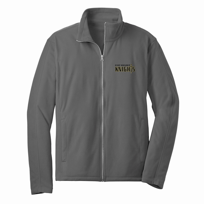 Full Zip Polar Fleece w/Bishop Embroidered Logo Grades 9-12