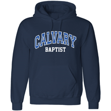 Load image into Gallery viewer, Calvary Tackle Twill Embroidered Hooded Sweatshirt Grades K-12
