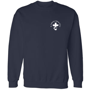 Crewneck Sweatshirt w/SCLS Heatseal Logo Grades TK-8