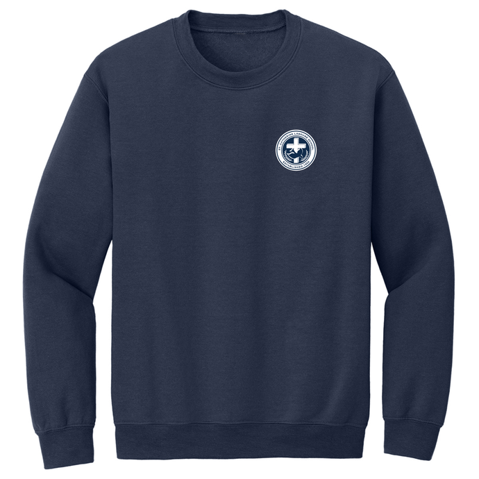 Crewneck Sweatshirt w/ St. Catherine Heatseal Logo Grades TK-8
