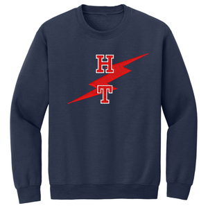 Holy Trinity Tackle Twill Embroidered Crewneck Sweatshirt Grades K-8