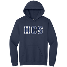 Load image into Gallery viewer, Hillcrest Tackle Twill Embroidered Hooded Sweatshirt Grades K-12

