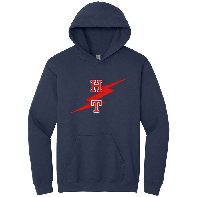 Holy Trinity Tackle Twill Embroidered Pullover Hooded Sweatshirt Grades K-8