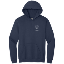Load image into Gallery viewer, Hooded Sweatshirt w/ Holy Trinity Heat Seal Logo
