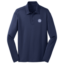 Load image into Gallery viewer, Girls Long Sleeve Knit Polo w/ St. Bede School Fiberlok Logo
