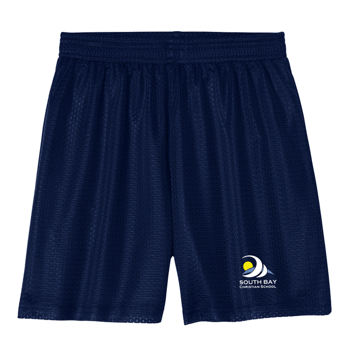 PE Mesh Short- South Bay Christian School