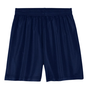 PE Mesh Short w/ Peninsula Montessori Heatseal Logo