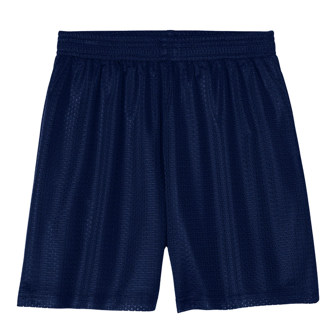 PE Mesh Short w/ Peninsula Montessori Heatseal Logo