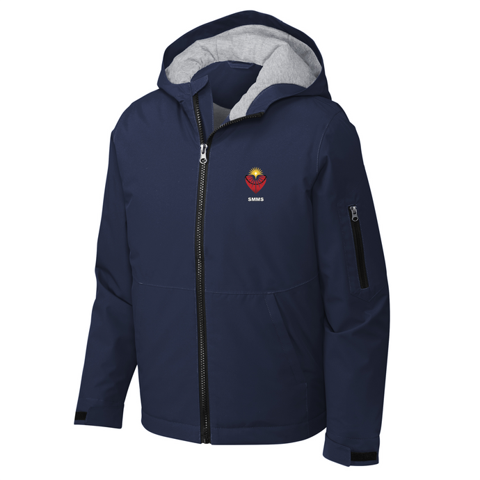 Nylon Jacket w/ St. Margaret Mary Embroidered Logo Grades TK-8