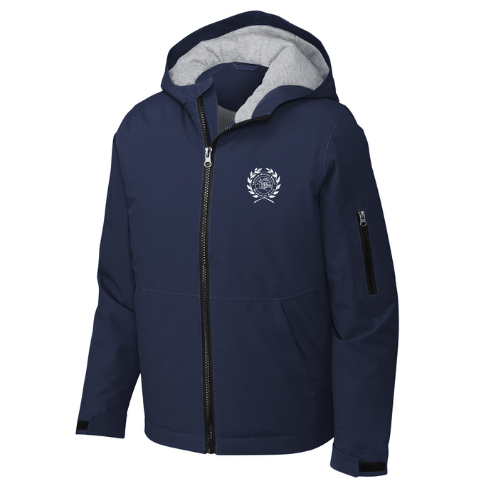 Nylon Jacket w/American Martyrs Embroidered Logo Grades TK-8